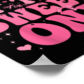 Vader van de Sweet One Coquette Bow 1e verjaardag Poster (Hoek)