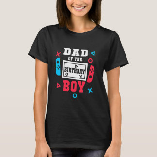 Vader van de verjaardag Boy Level ontgrendeld gami T-shirt