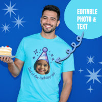 Vader van de verjaardag Gal Custom Photo Party Pet