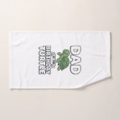 Vader van de verjaardag schildpad Funny Turtle Vad Handdoek (Handdoek)