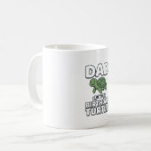 Vader van de verjaardag schildpad Funny Turtle Vad Koffiemok (Voorkant links)