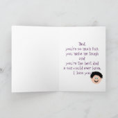 Vader van de verjaardag (Zoon) Kaart (Binnen)