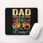 Vader van de verjaardagscruiser Sungles Cruise Muismat (Met muis)