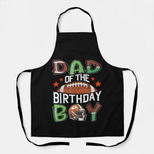 Vader van de verjaardagsjongen Game Day Football Schort