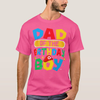 Vader Van De Verjaardagsjongen Game Video Gaming M T-shirt