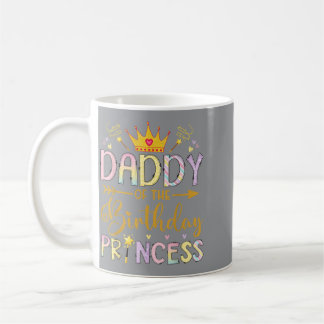 Vader van de verjaardagsprinses Funny Birthday Gir Koffiemok
