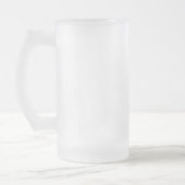 Vader van de Westerne bruid gevild Matglas Bierpul (Links)