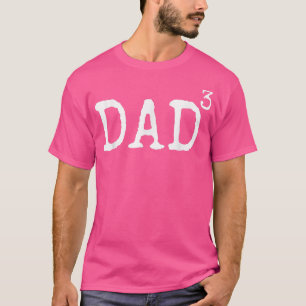 Vader van drie cadeautjes van Kinder vader heeft p T-shirt