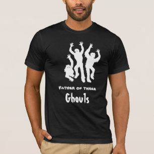 Vader van Drie Geesten Grappige Moeder Halloween S T-shirt