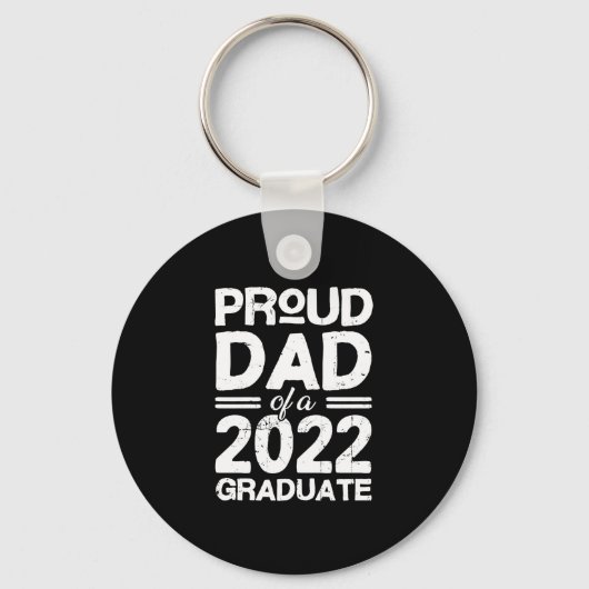 Vader van een 2022 Afstuderen Sleutelhanger (Voorkant)