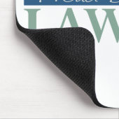 Vader van een advocaat muismat (Hoek)