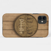 Vader van een Doodle  Wood Mobile Hoesje (Achterkant (horizontaal))