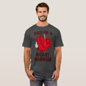 Vader van een hartkwaal of Open Heart Chirgery Son T-shirt (Voorkant volledig)