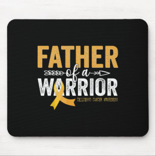 Vader van een krijger kinderkanker - Ribbon Onco Muismat