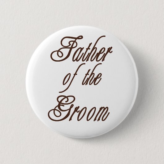 Vader van Groom Classy Browns Ronde Button 5,7 Cm (Voorkant)