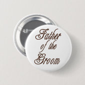 Vader van Groom Classy Browns Ronde Button 5,7 Cm (Voorkant /achterkant)