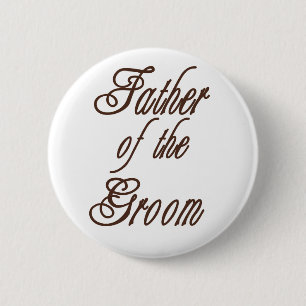 Vader van Groom Classy Browns Ronde Button 5,7 Cm