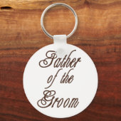 Vader van Groom Classy Browns Sleutelhanger (Voorkant)