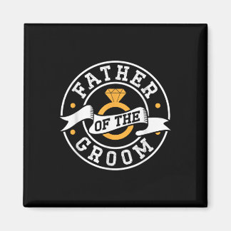 Vader van het Bachelor Party Wedding van Groom Gez Magneet