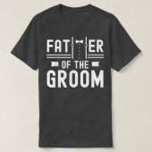 Vader van het Bachelor Party Wedding van Groom Gez T-shirt (Design voorkant)