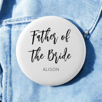 Vader van het Bride Black White Wedding