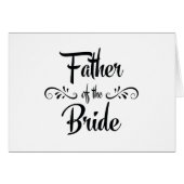 Vader van het Bride Funny Rehearsal Dinner (Voorkant Horizontaal)