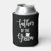 Vader van het bruinhuwelijk blikjeskoeler (Blikje Voorkant)