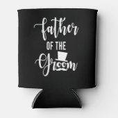 Vader van het bruinhuwelijk blikjeskoeler (Voorkant)