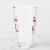 Vader van het bruinhuwelijk glas (Links)