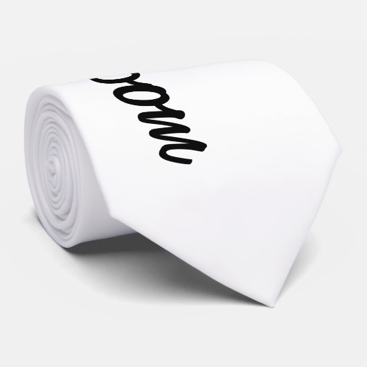 Vader van het Groom-Stropdas Stropdas (Opgerold)