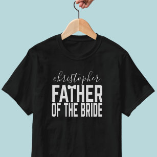 Vader van het huwelijk Vader van de Bride T-Shirt