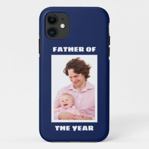 Vader van het Jaar Aangepaste Foto Papa Case-Mate iPhone Case