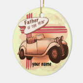 Vader van het Jaar Keramisch Ornament (Links)