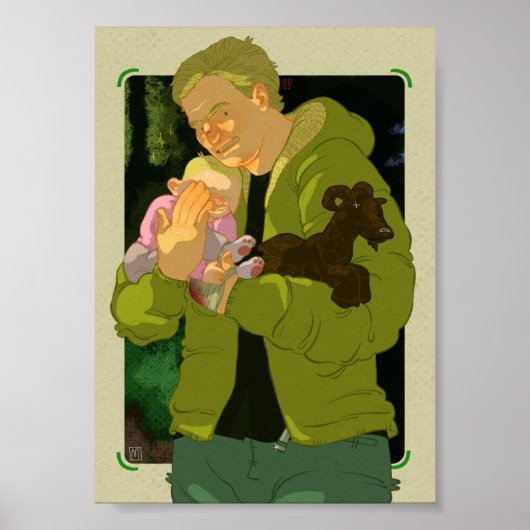 vader van het jaar poster (Voorkant)