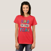 Vader van het Jaar T-shirt (Voorkant volledig)