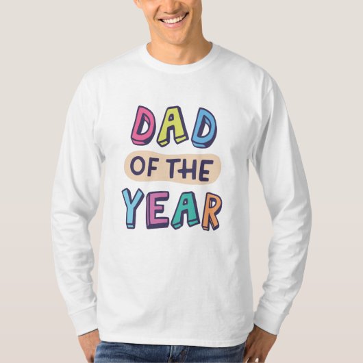 Vader van het Jaar T-shirt (Voorkant)