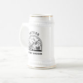 Vader van het kajuithuwelijk in het Groomgebergte Bierpul (Voorkant links)