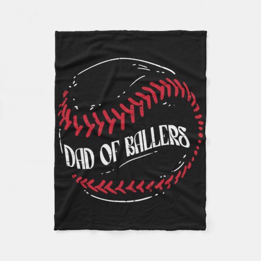 Vader van Llers verkopen Funny Fathers Day Mannen  Fleece Deken (Voorkant)