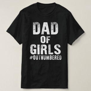vader van meisjes buitenspel gezet op de dag van d t-shirt
