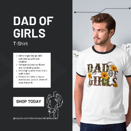 Vader van Meisjes T-Shirt