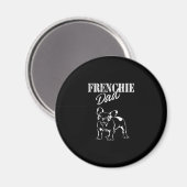 vader van schattige franchie | Gratis cadeau voor Magneet (Voorkant / Achterkant)