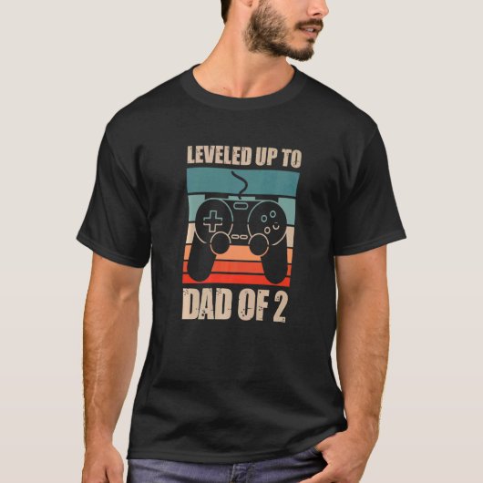 Vader van twee speelvaders van games D T-shirt (Voorkant)