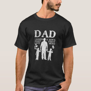 Vader van tweelingen beste vaders dag liefde twee  t-shirt