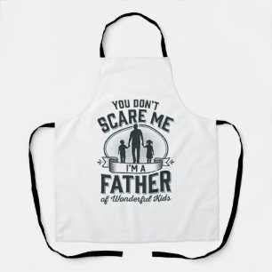Vader van Wonderbaarlijke Kinderen Vintage Citaat Schort