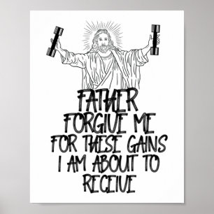 Vader vergeeft me voor deze winst poster