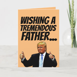 VADER VERJAARDAG DONALD TRUMP KAARTEN