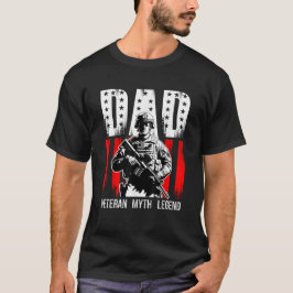 Vader veteraan mythe legende, Vaderdag T-shirt