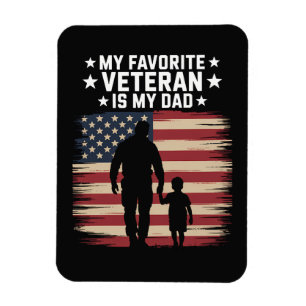 Vader Veterans Day Papa Trots Magneet