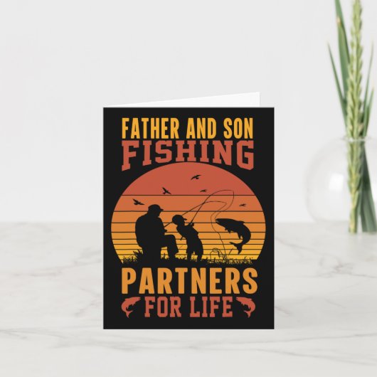  vader Vist partners voor het leven Kaart (Voorkant)