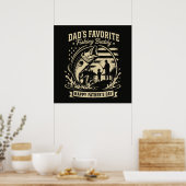 Vader Visvriend Poster (Keuken)